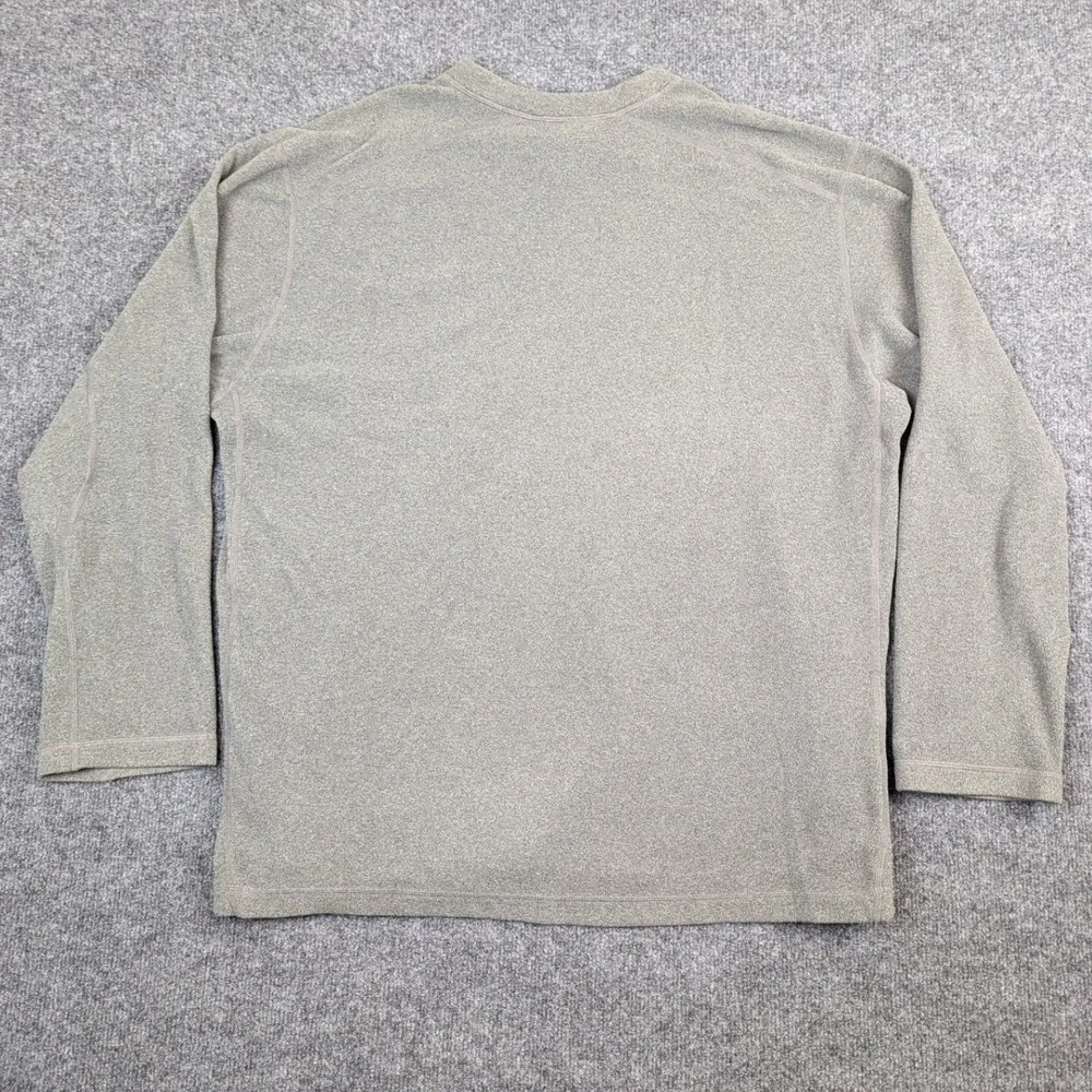 The North Face Mens XXL Polartec Classic Fleece Pullover Olive Green Crewneck